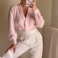 Cardigan rosa confetto