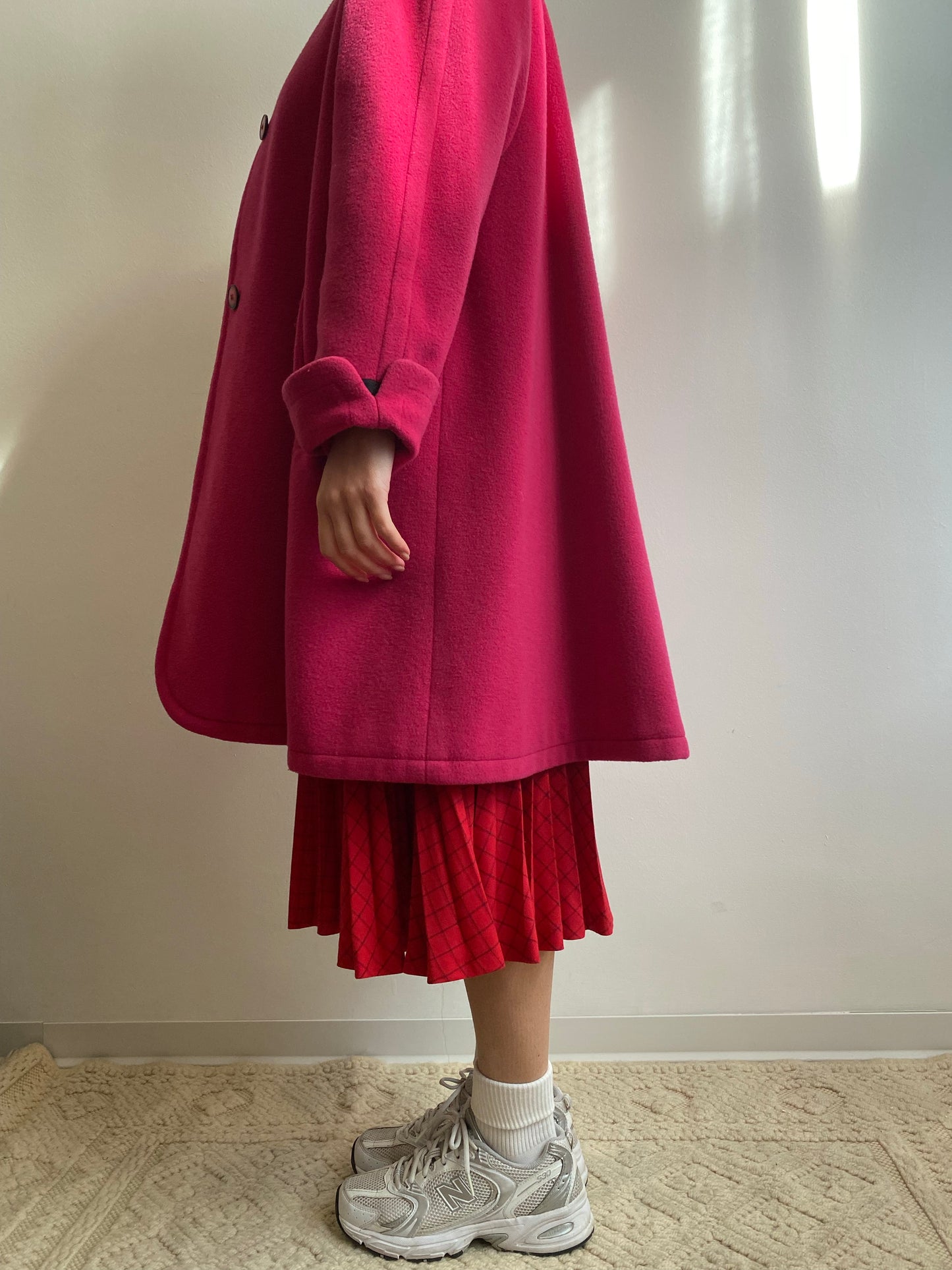 Cappotto fucsia