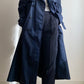 Trench coat blu
