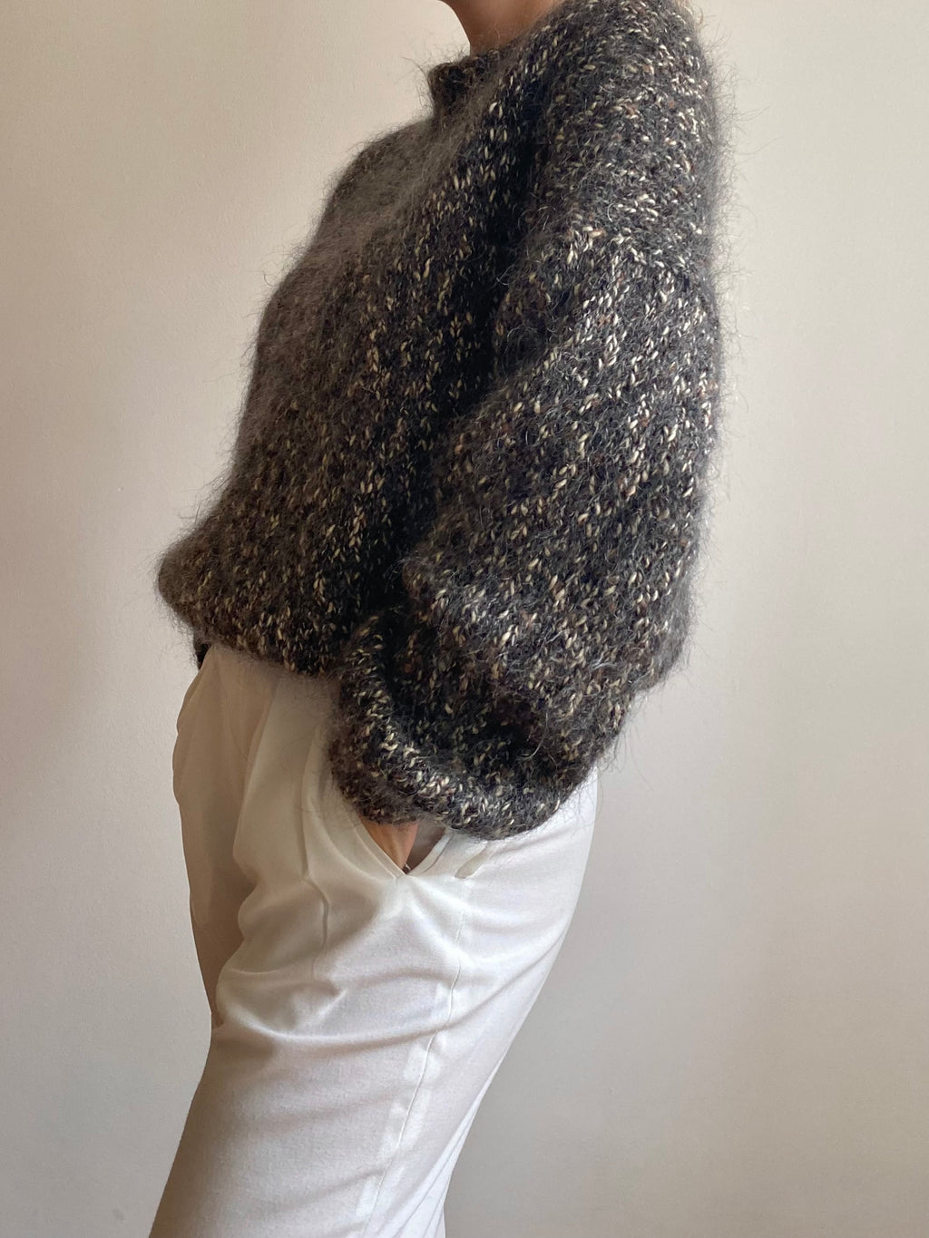Maglione realizzato a mano
