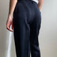Pantaloni in pura lana vergine blu