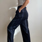Pantaloni in pura lana vergine blu