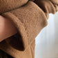 Cappotto doppiopetto cammello
