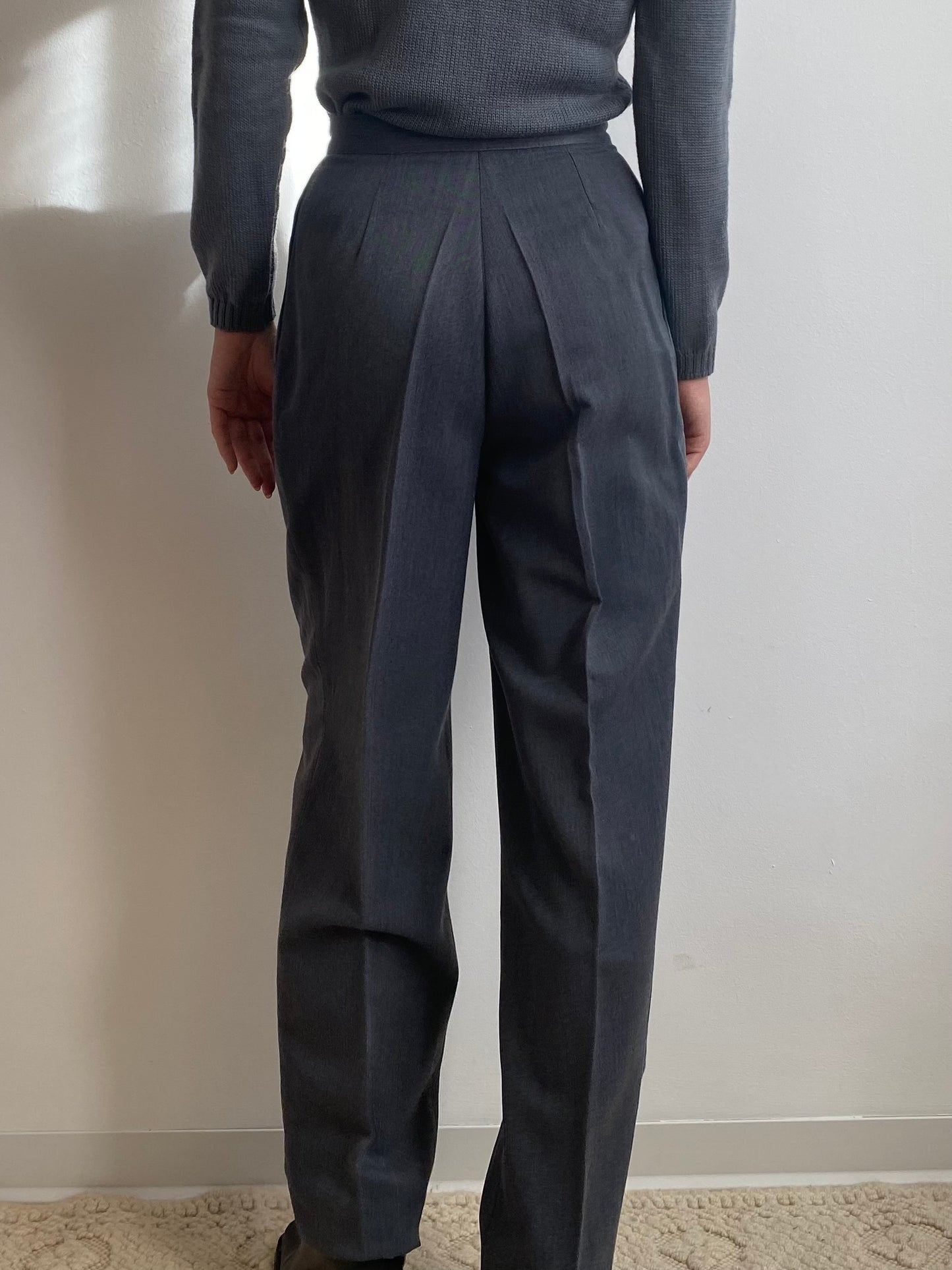 Pantaloni sartoriali grigi