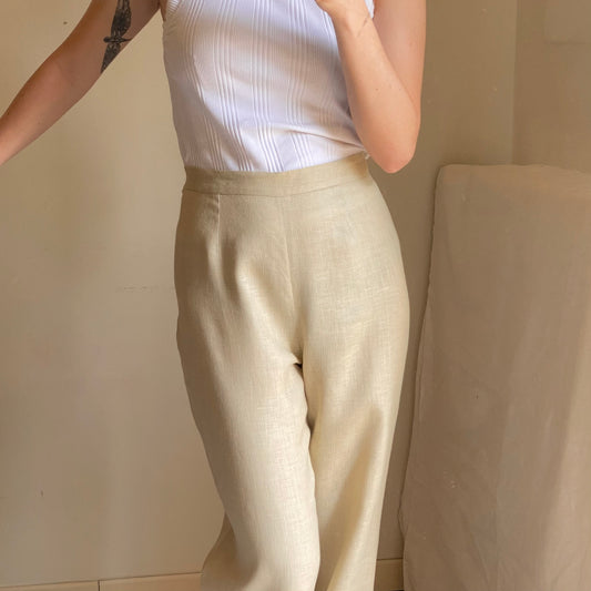 Pantaloni in lino