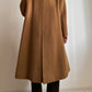 Cappotto doppiopetto cammello
