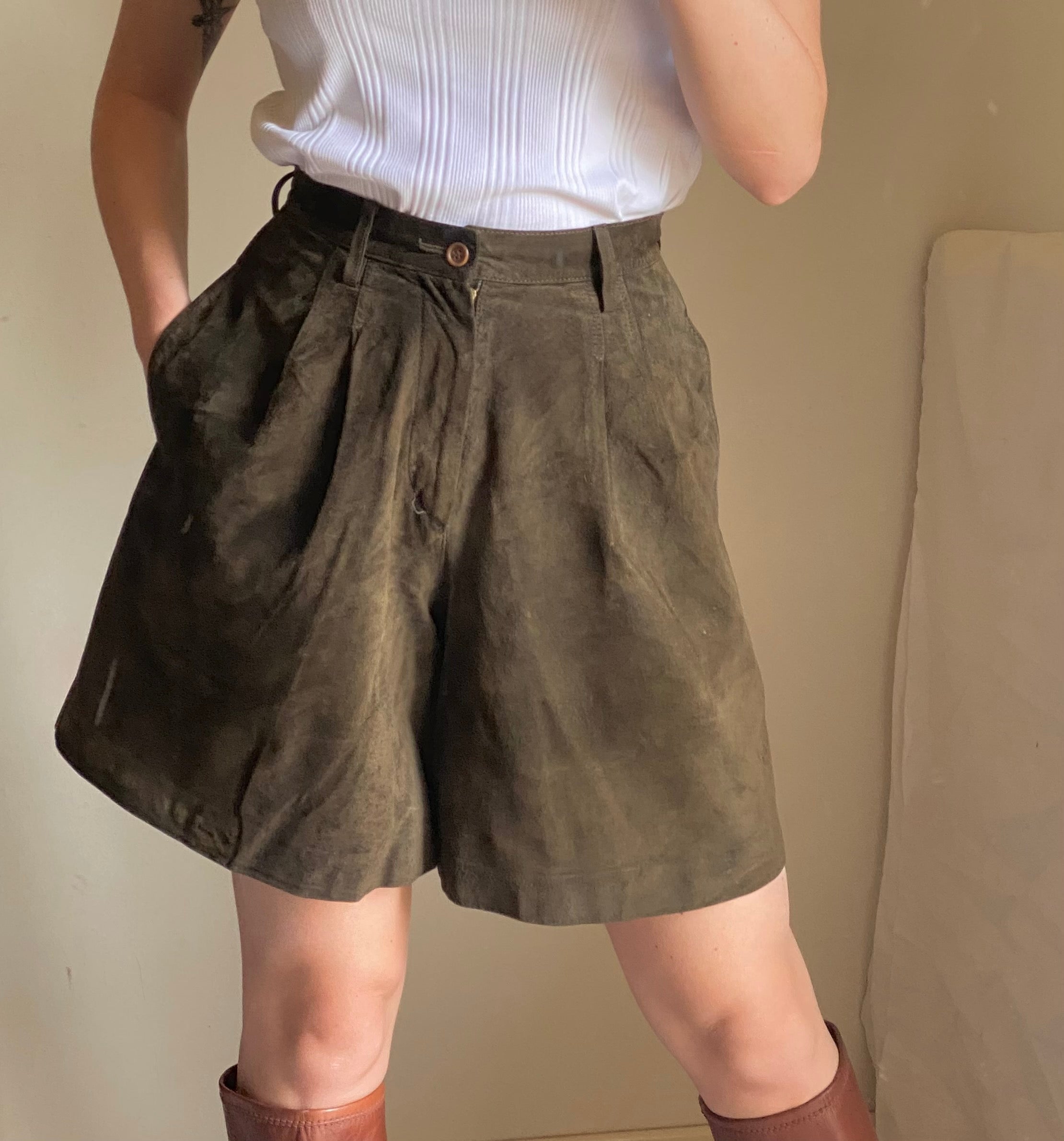 Bermuda in vera pelle