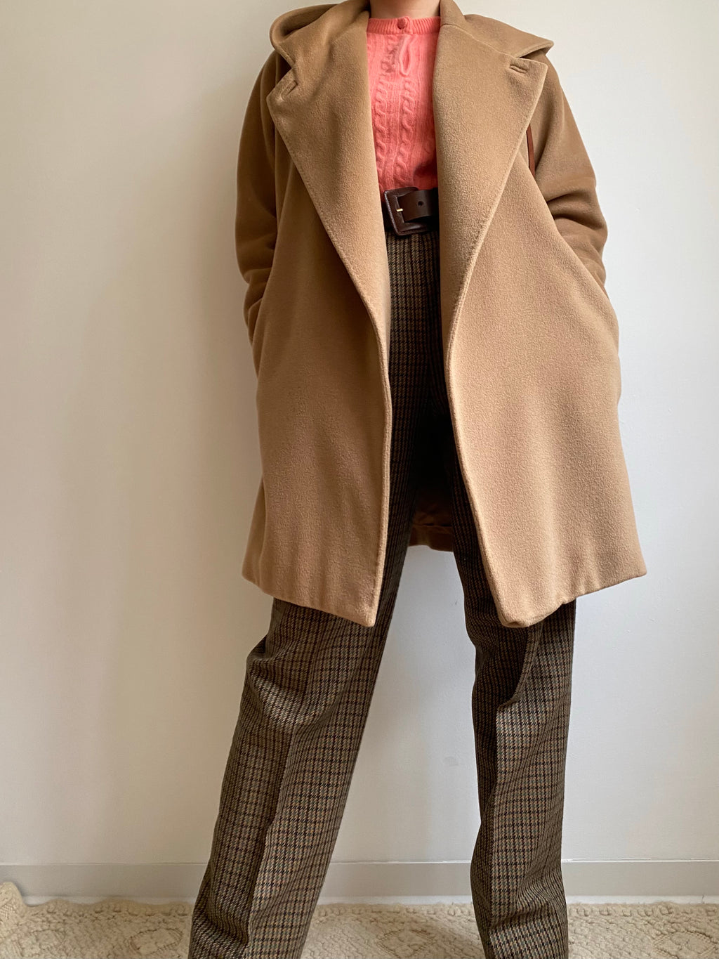 Cappotto Max Mara con cappuccio