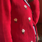 Cardigan tirolese in cotone