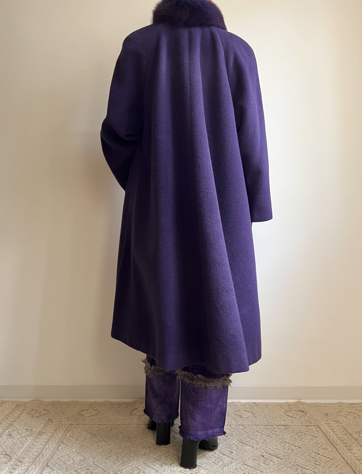 Cappotto Piacenza viola